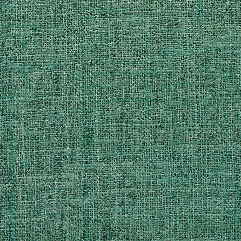Schumacher 80261 Rustic Silk Matka Fabric in Sea Glass