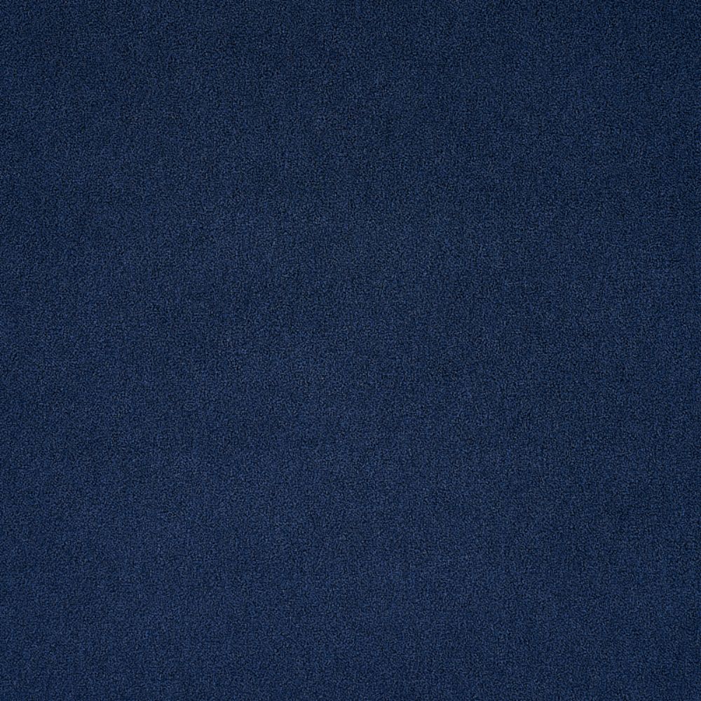 Schumacher 80473 Hermine Virgin Wool Fabrics in Blue