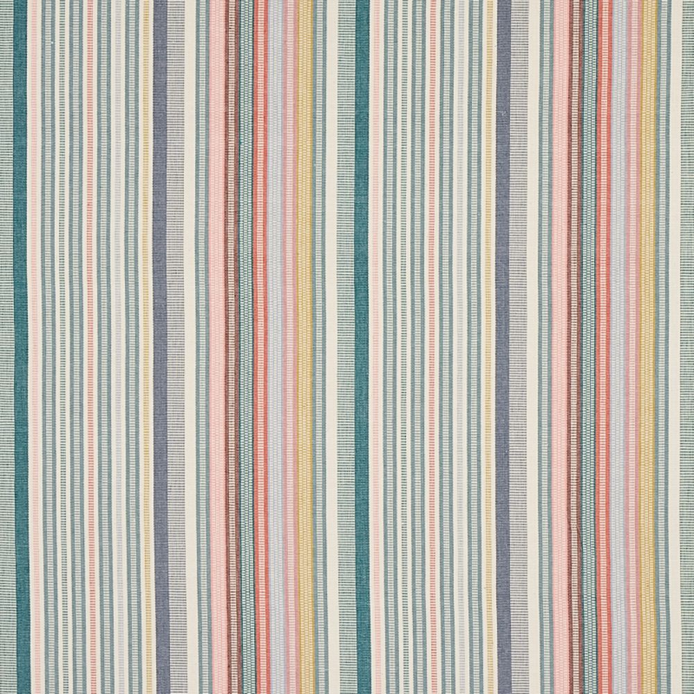 Schumacher 80822 Ripple Hand Woven Stripe Fabrics in Mineral