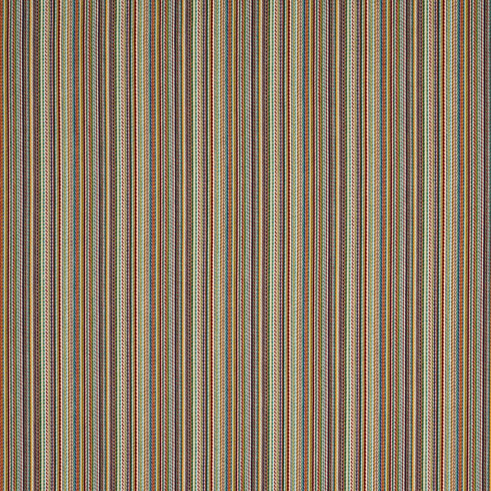 Schumacher 81072 Fino Stripe Indoor/Outdoor Fabrics in Multi