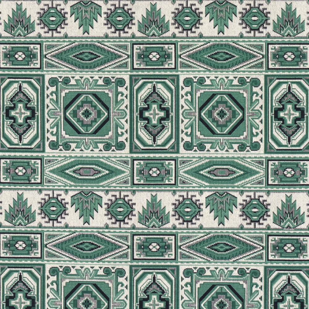 Schumacher 81331 Crowley Épinglé Fabric in Green
