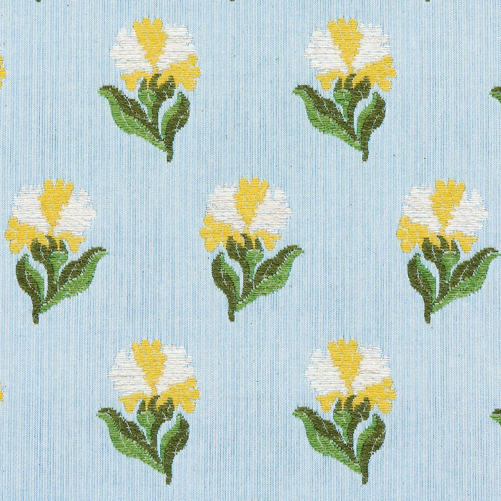 Schumacher 82632 Rosina Floral Fabric in Marigold