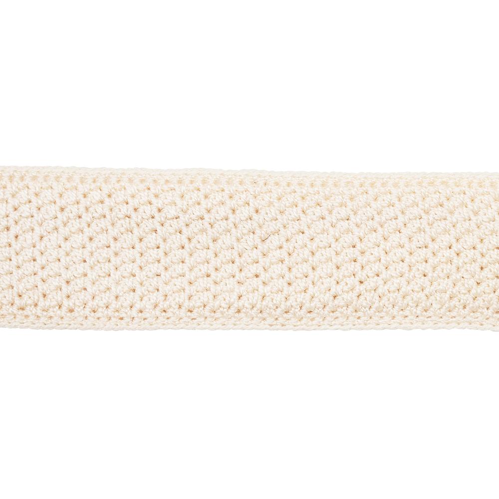 Schumacher 82670 Sylvia Crochet Tape Trim in Ivory