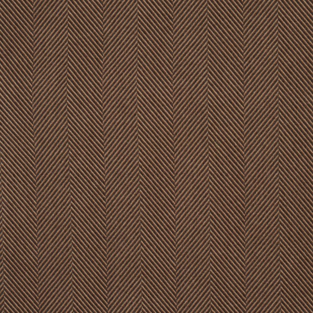 Schumacher 83271 Milo Wool Herringbone Fabric in Espresso