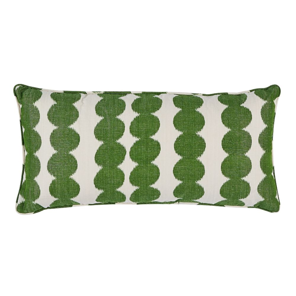 Schumacher SO17625318 Full Circle Pillow Pillows & Accessories in Jungle