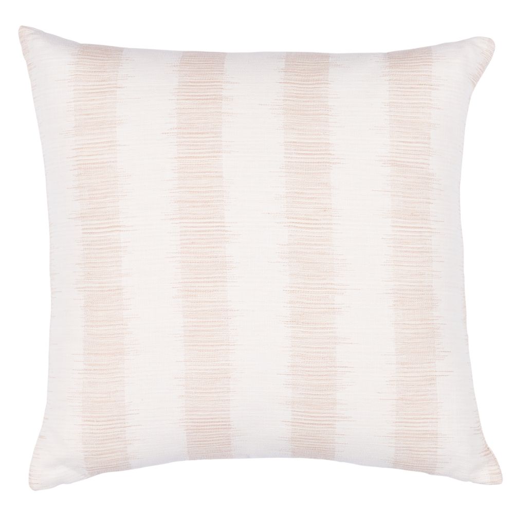 Schumacher SO17781204 Attleboro Ikat 18" Pillow Pillows & Accessories in Natural