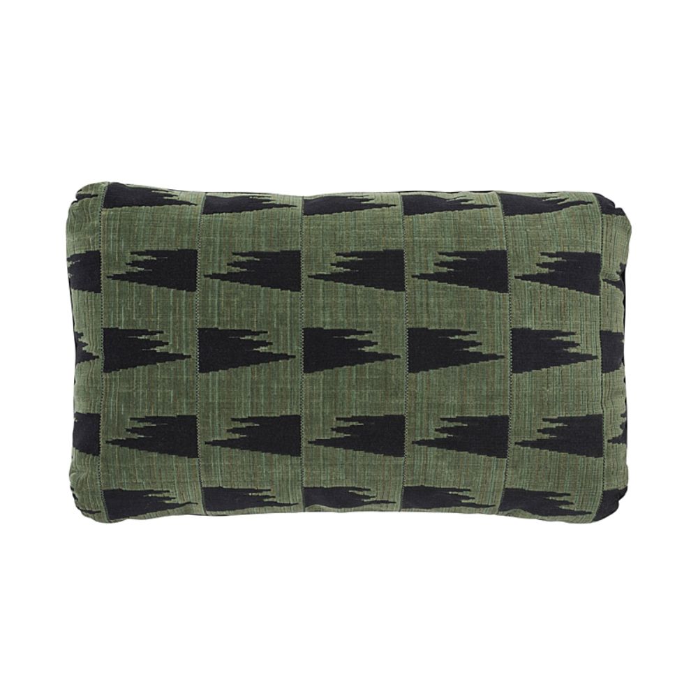 Schumacher SO7122219 Tutsi Pillow in Green