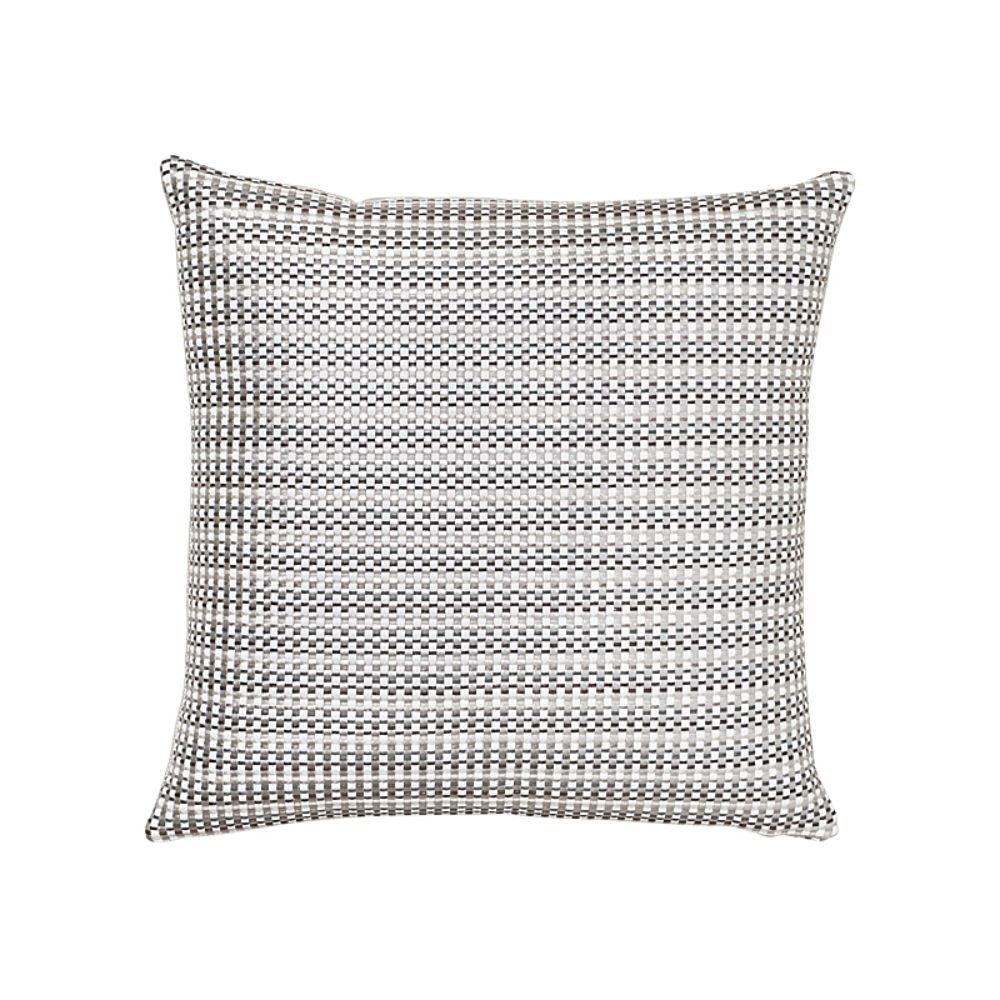 Schumacher SO7643004 Arlo & Shimmer Linen 18" Pillow in Grey