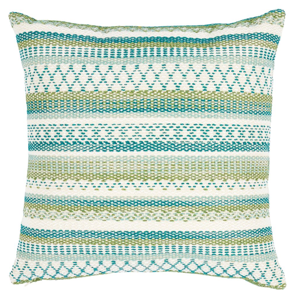 Schumacher SO7919204 Fremont I/O 18" Pillow Pillows & Accessories in Green
