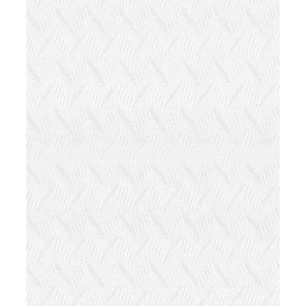 Seabrook Wallpaper 11006-10 Striped Ribbon Paintable Wallpaper in Off-White