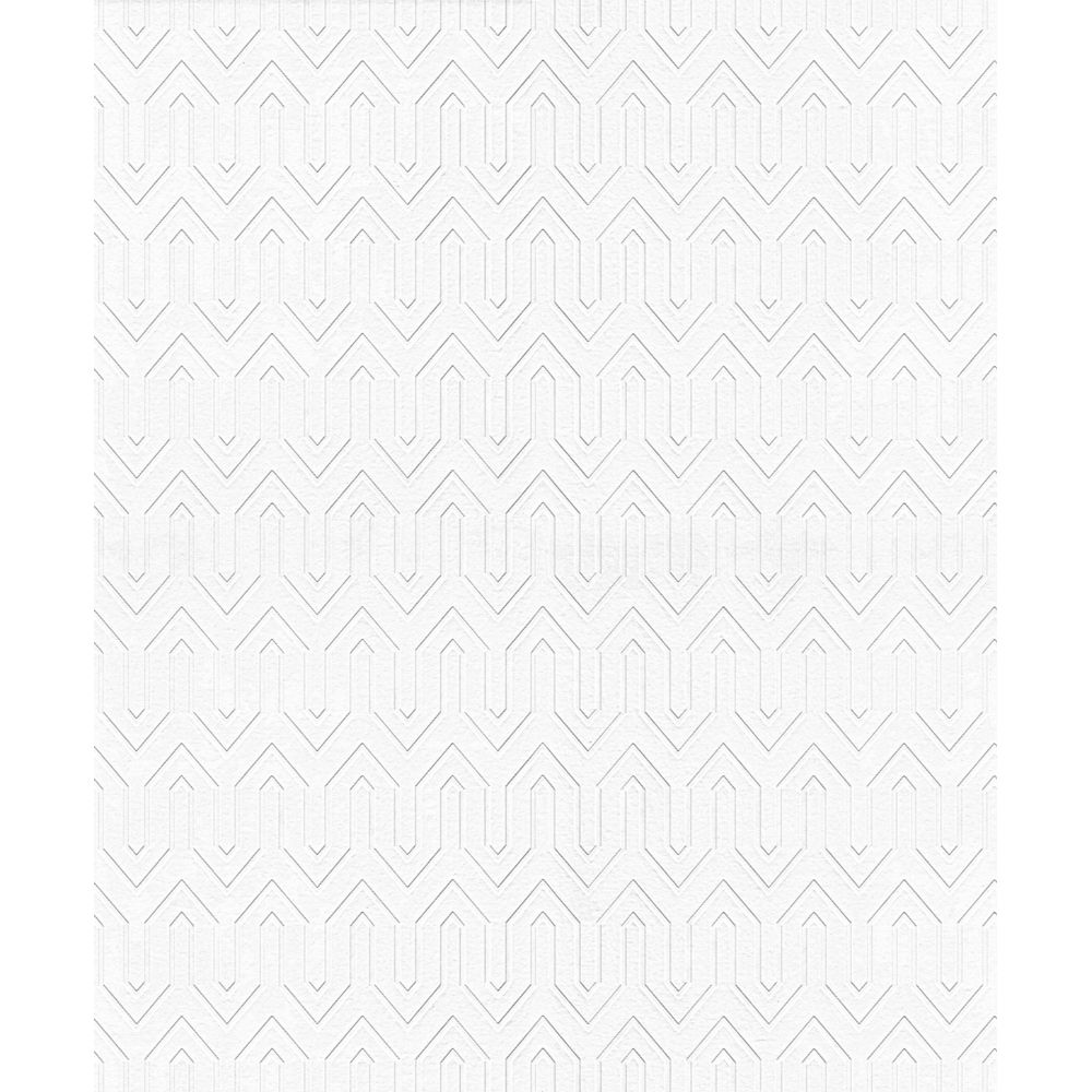 Seabrook Wallpaper 11010-10 Maze Stripe Paintable Wallpaper in Off-White