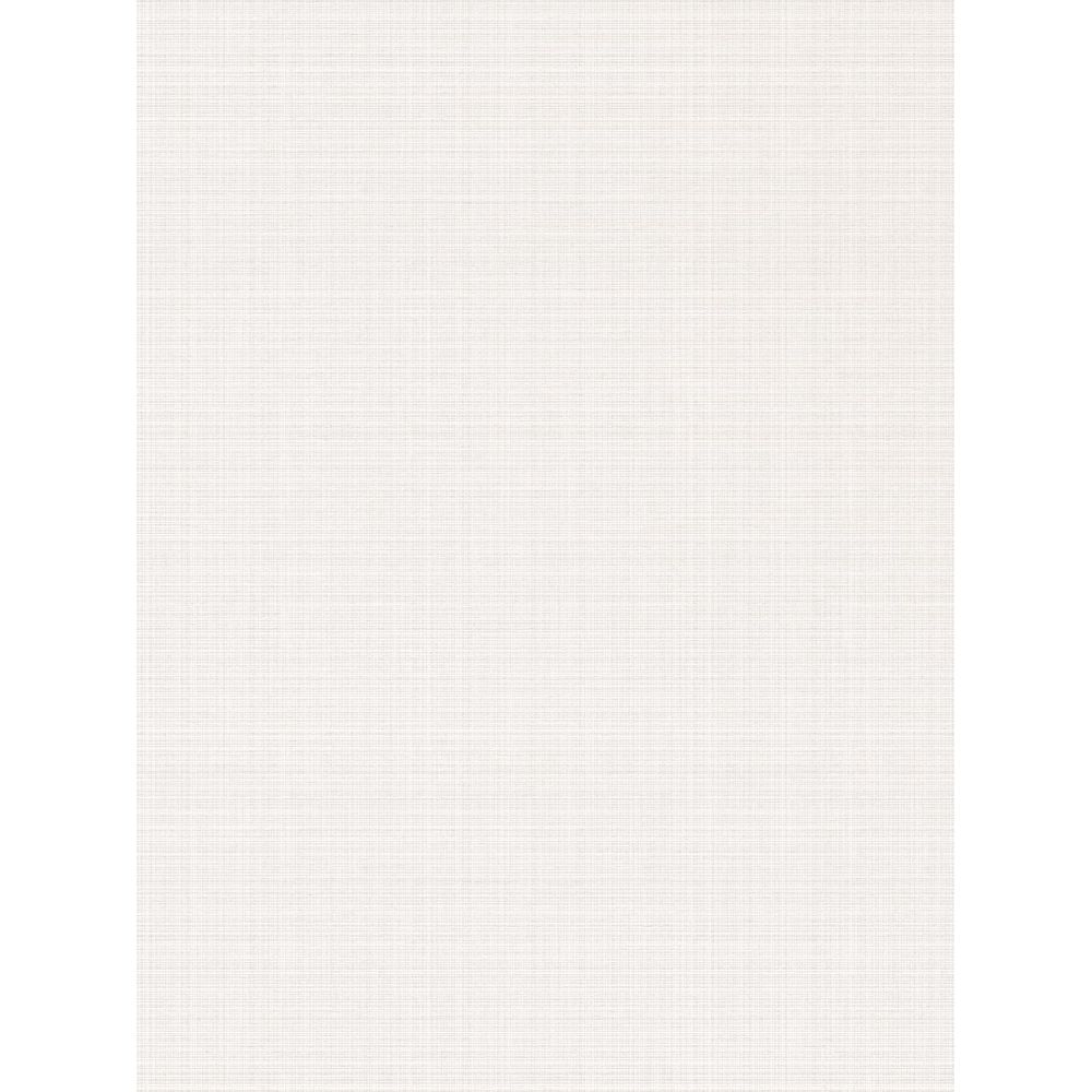 Etten Gallerie by Seabrook Wallpaper 2231900 Crosshatch Linen in Metallic Pearl