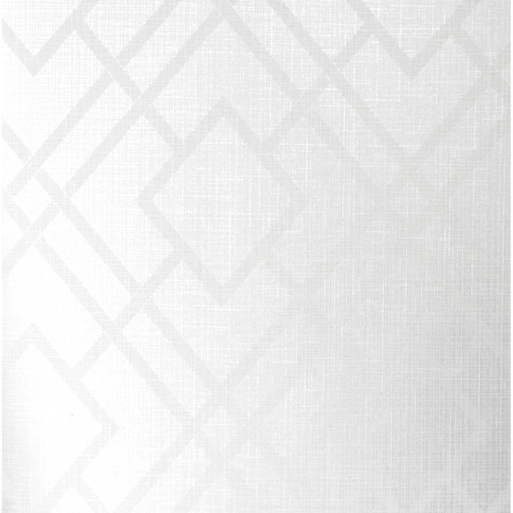 Etten Gallerie by Seabrook Wallpaper 2232200 Diamond Lattice in Metallic Pearl