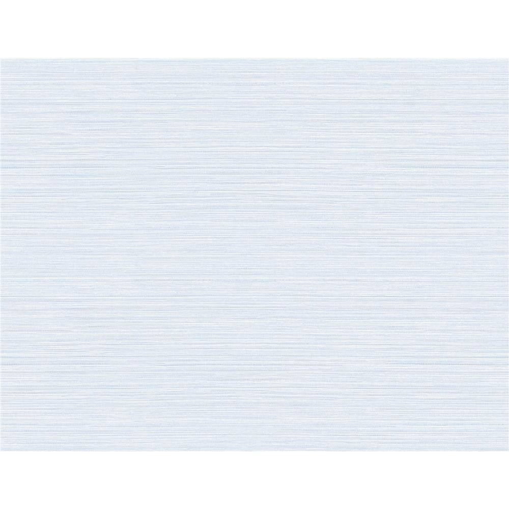 Seabrook Designs AW74502 Casa Blanca 2  Vinyl Grasscloth Wallpaper in Blue Mist