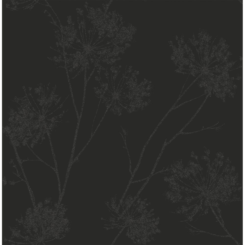 Seabrook Wallpaper BD50220 Wild Grass Wallpaper in Midnight Galaxy