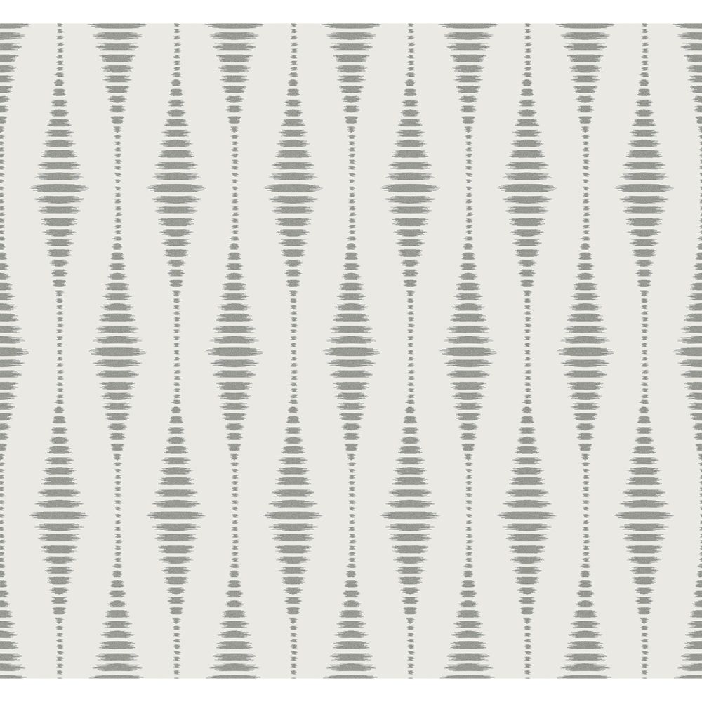 Seabrook Wallpaper BD50600 Diamond Stripe Wallpaper in Pearlescent