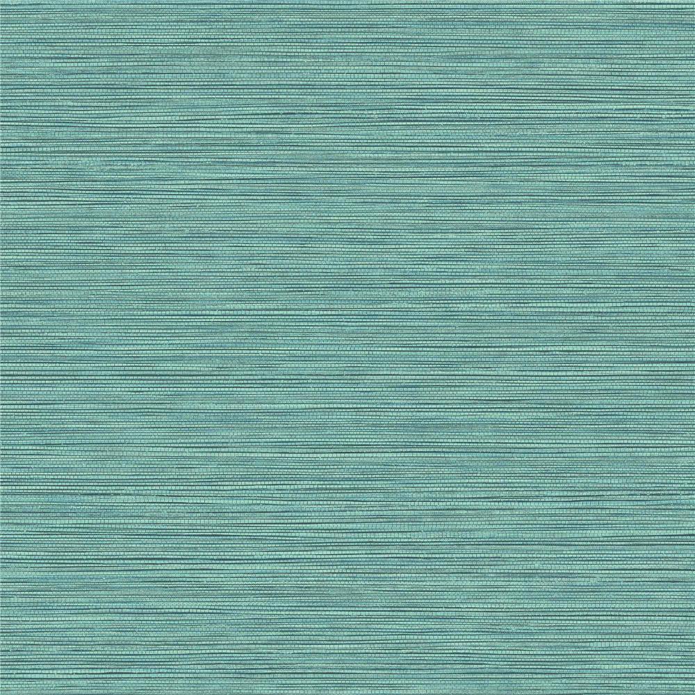 Seabrook Designs BV30114 Texture Gallery Grasslands Wallpaper in Blue Stem