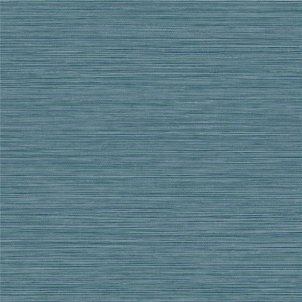 Seabrook Designs BV30116 Texture Gallery Grasslands Wallpaper in Ocean Blue