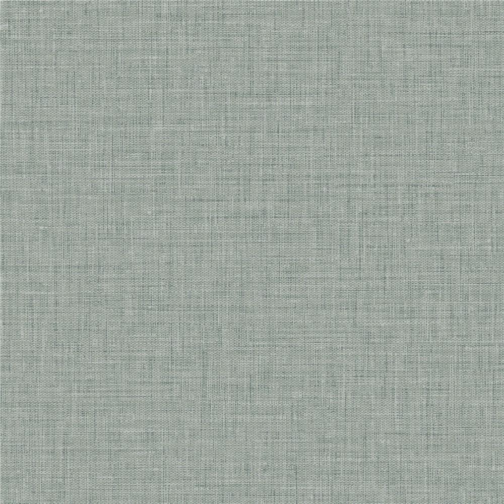 Seabrook Designs BV30204 Texture Gallery Easy Linen Wallpaper in Powder Blue