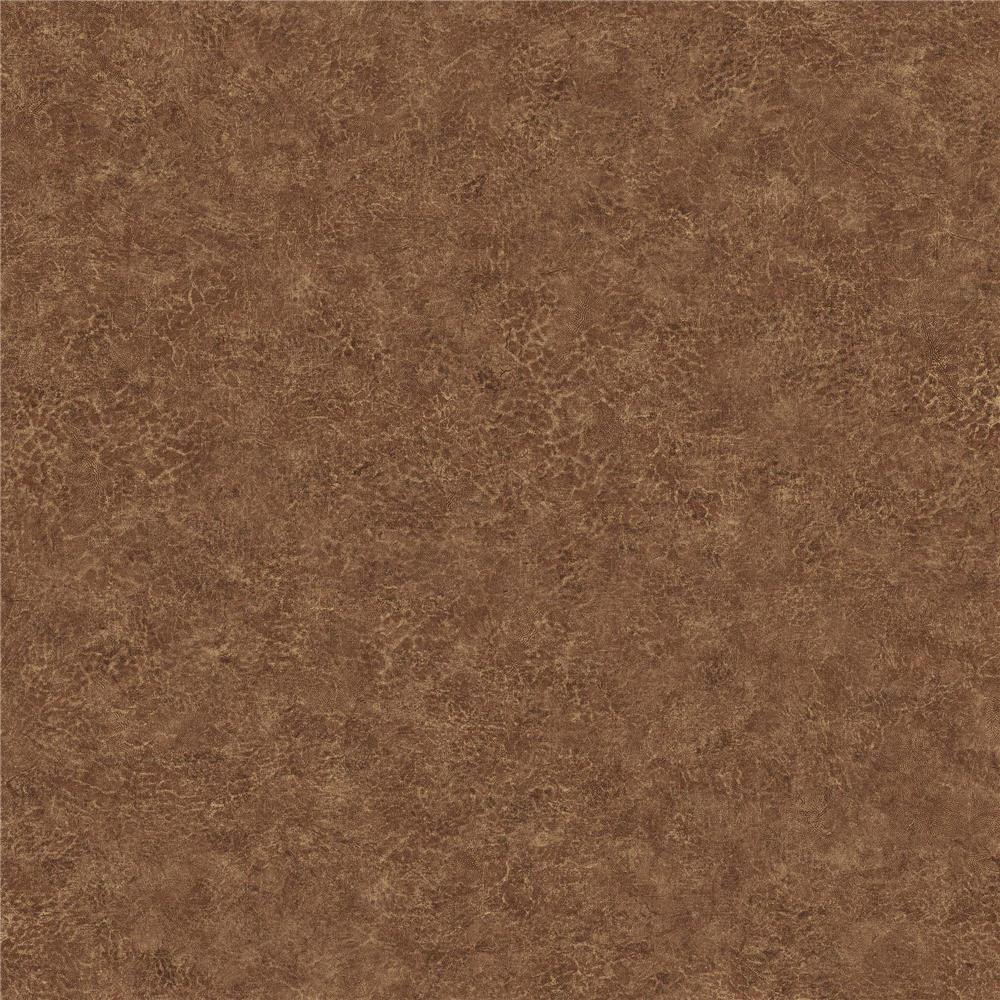 Seabrook Designs BV30606 Texture Gallery Roma Leather Wallpaper in Tawny
