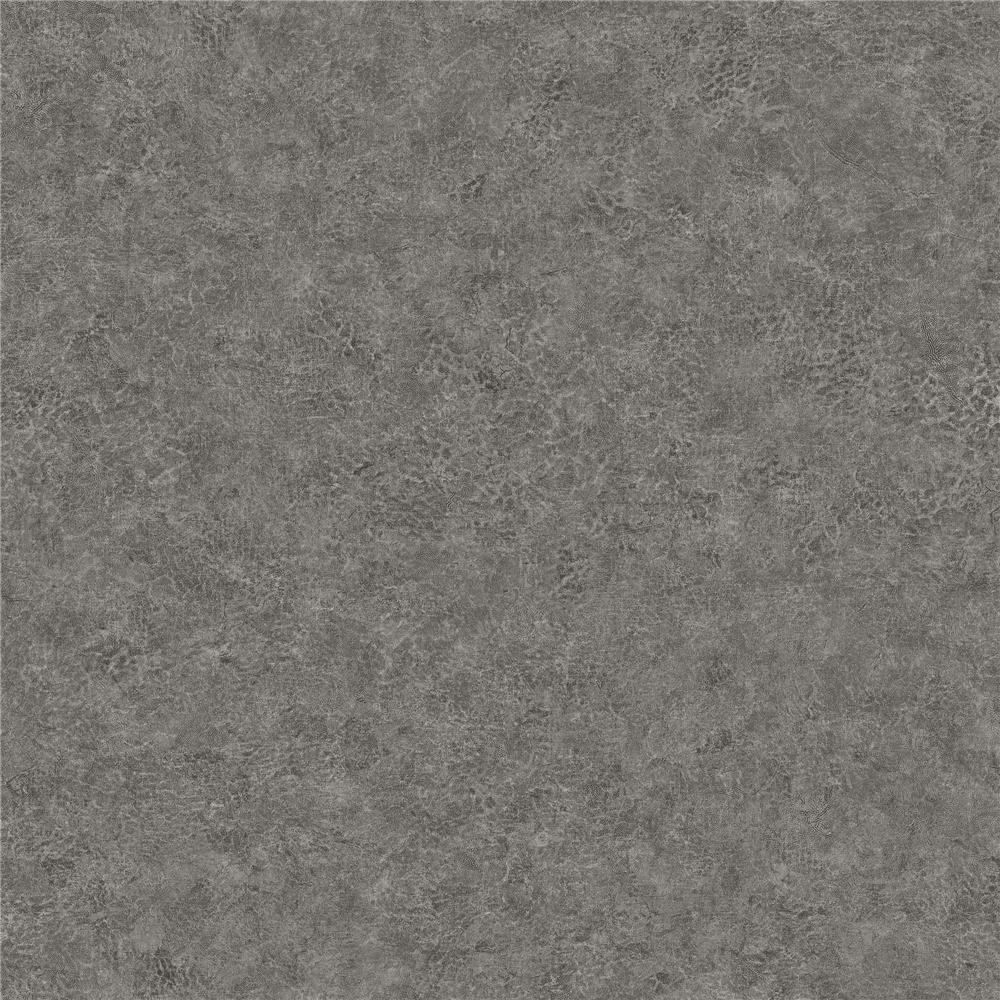 Seabrook Designs BV30608 Texture Gallery Roma Leather Wallpaper in Smokey