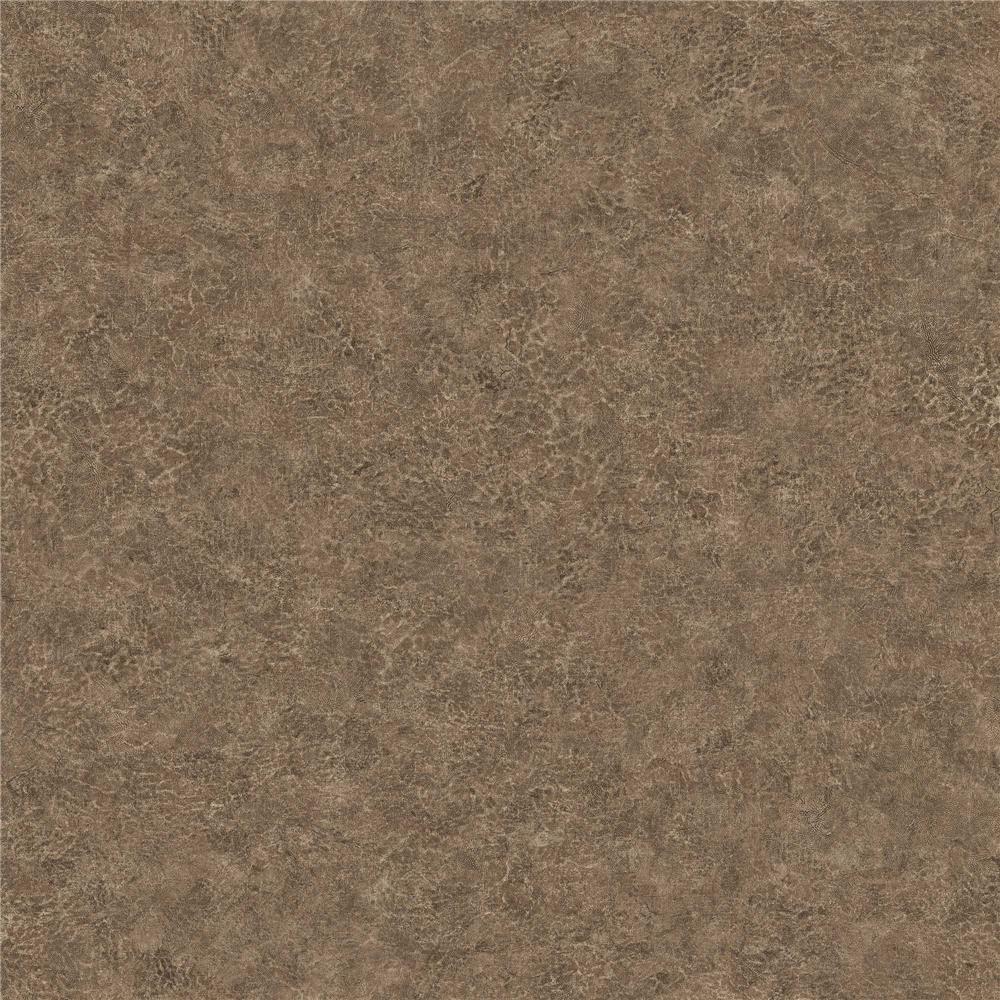 Seabrook Designs BV30616 Texture Gallery Roma Leather Wallpaper in Saddle