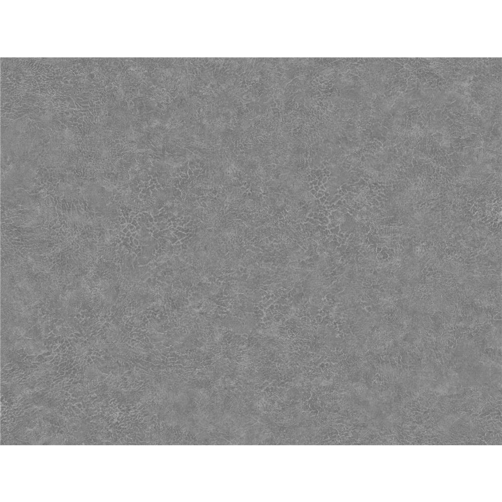 Seabrook Designs BV30618 Texture Gallery Roma Leather Wallpaper in Cove Gray