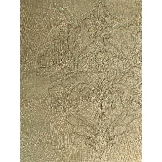 Seabrook CB30708 C ROBINSON-CARL ROBINSON 3 SPECIALTY Charles Handcrafted Embossed Wallpaper in Metallic