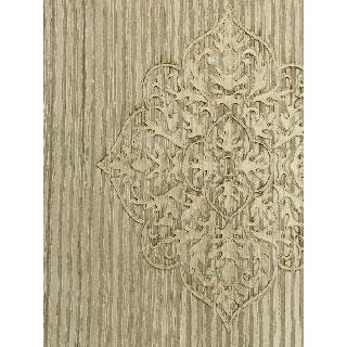 Seabrook CB31107 C ROBINSON-CARL ROBINSON 3 SPECIALTY Catherine Handcrafted Embossed Wallpaper in Neutrals