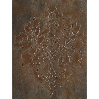 Seabrook CB31706 C ROBINSON-CARL ROBINSON 3 SPECIALTY Chancery Handcrafted Embossed Wallpaper in Metallic
