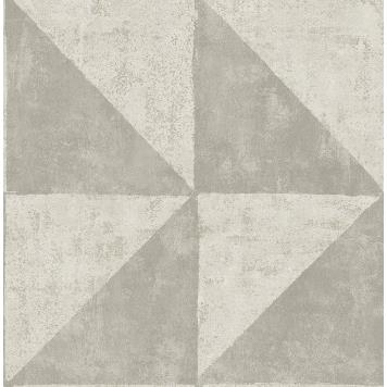 Seabrook CR60107 C ROBINSON-CARL ROBINSON 14 MILAN NEASDEN Wallpaper in Gray/ Off White