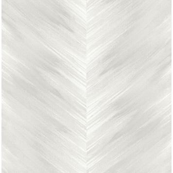 Seabrook CR60708 C ROBINSON-CARL ROBINSON 14 MILAN NIGHTINGALE Wallpaper in Gray/ White