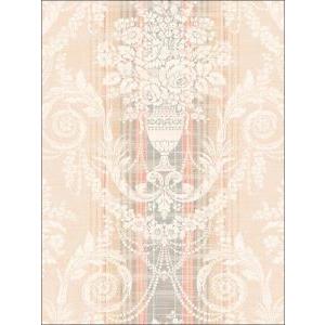 Seabrook Designs DC50211 DELANCEY Wallpaper in Pink and Blue