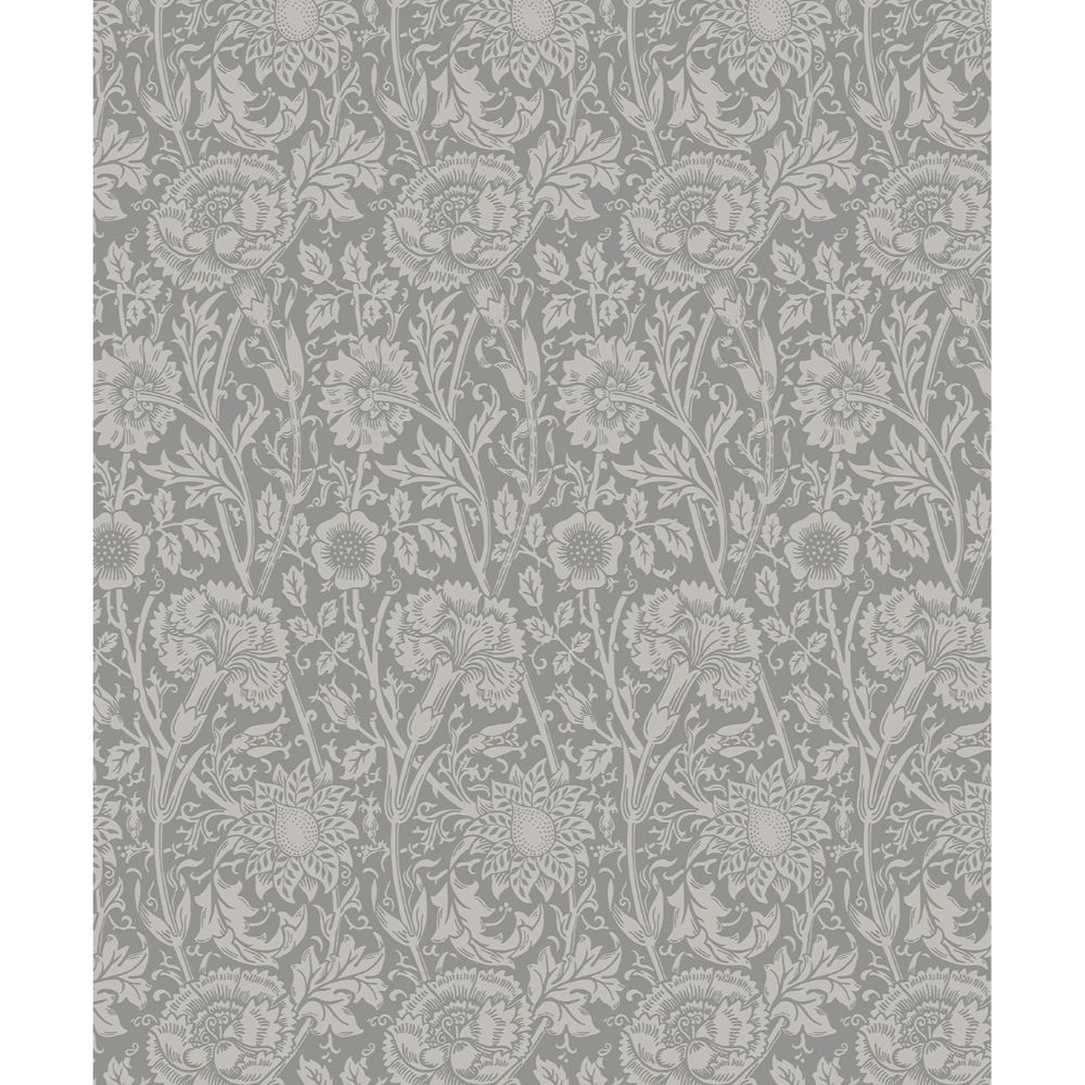 Seabrook Wallpaper ET12507 Tonal Floral Trail Wallpaper in Argos Grey