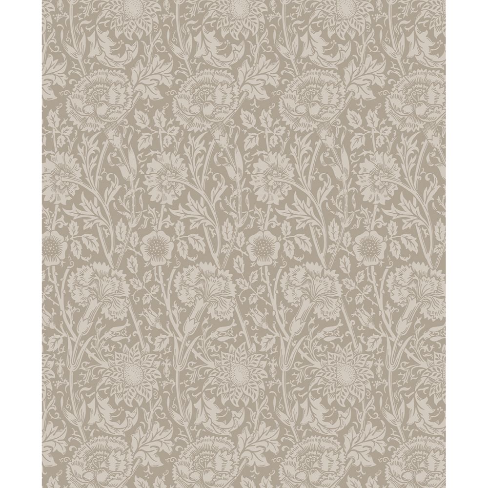 Seabrook Wallpaper ET12508 Tonal Floral Trail Wallpaper in Taupe
