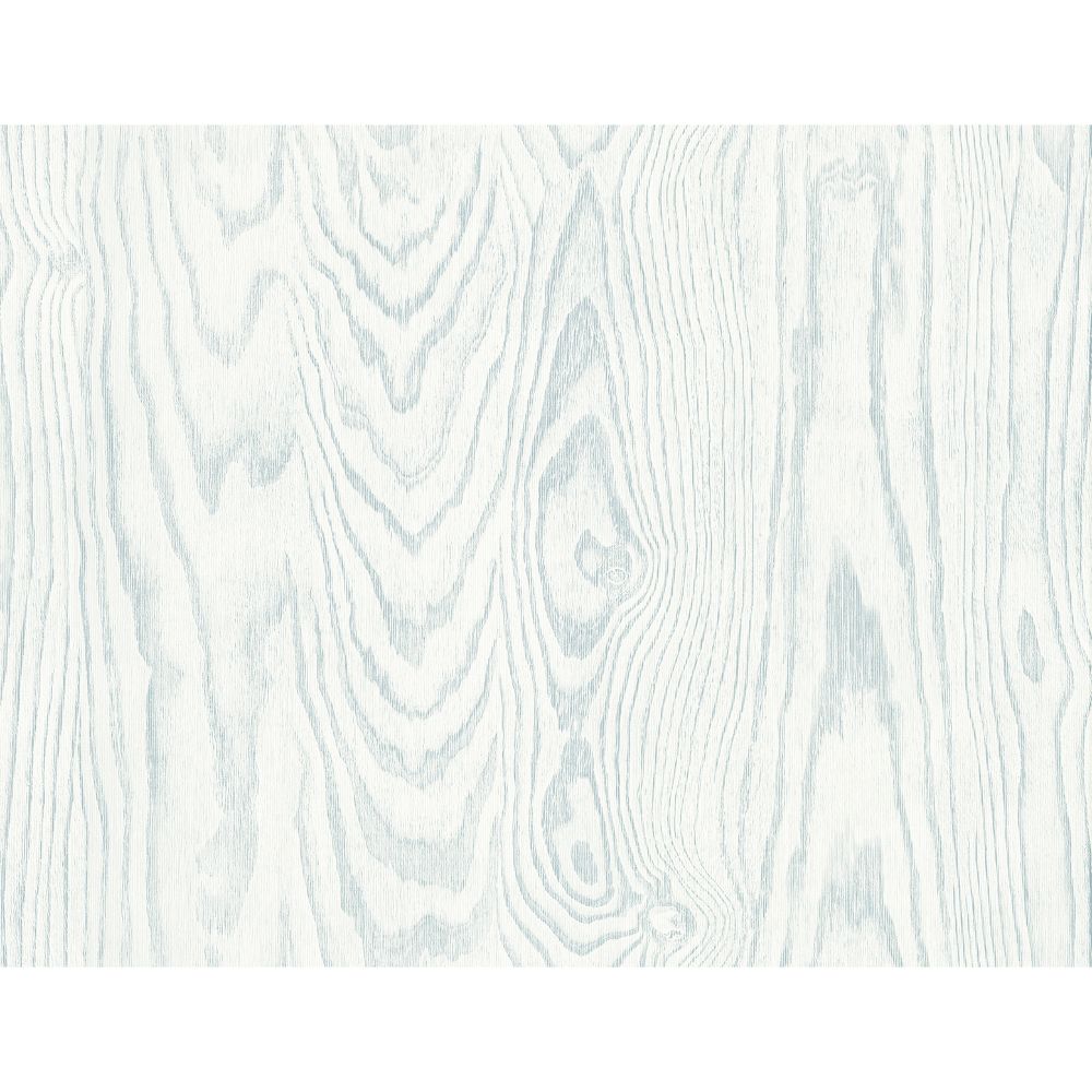 Seabrook Wallpaper EW11302 Kyoto Faux Woodgrain Wallpaper in Soft Blue