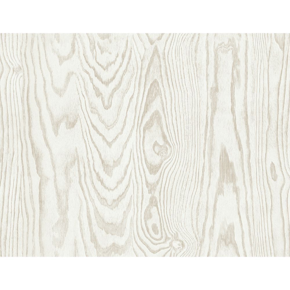 Seabrook Wallpaper EW11307 Kyoto Faux Woodgrain Wallpaper in Scandi Wood