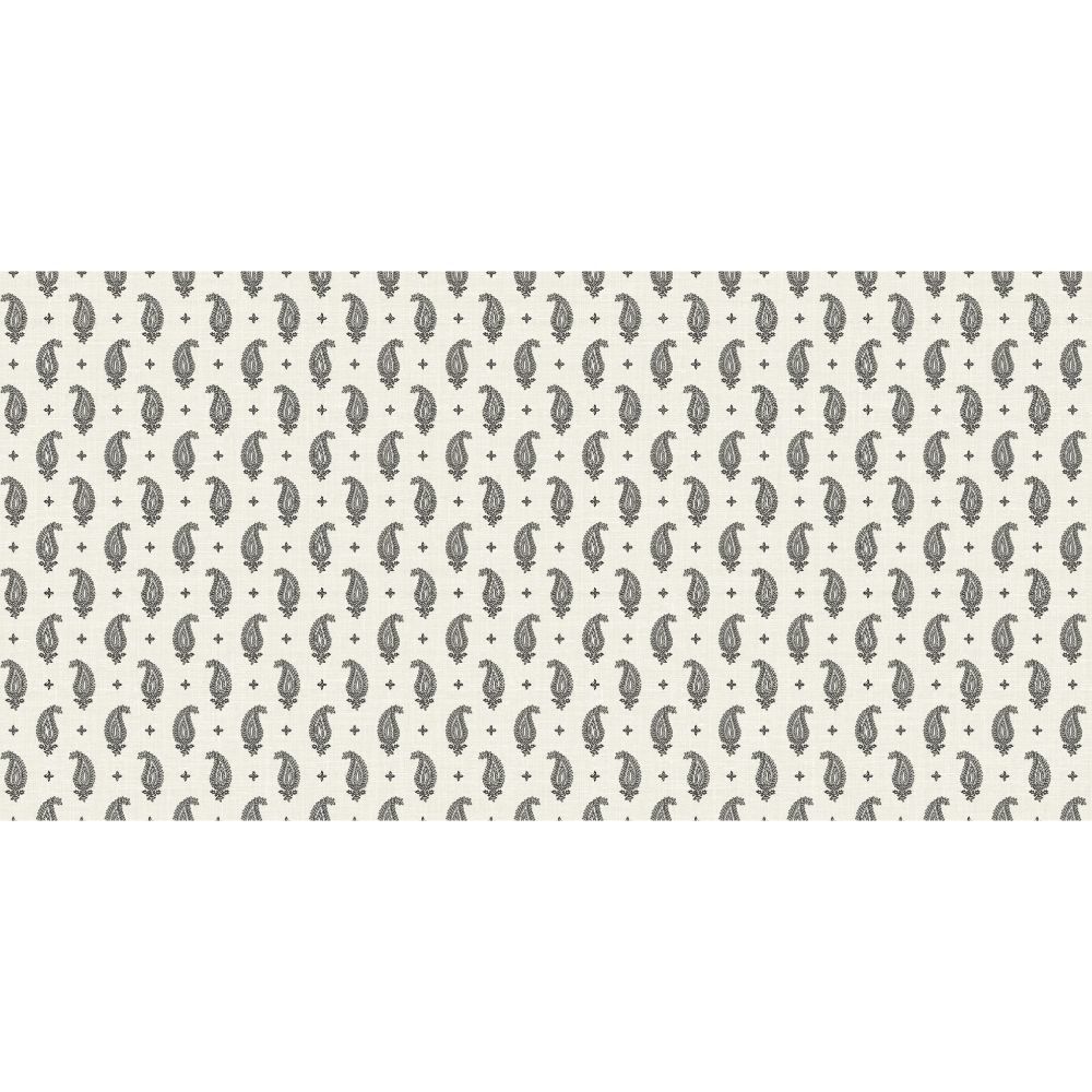 Seabrook Wallpaper FC62700F Maia Linen Fabric in Poppy Seed