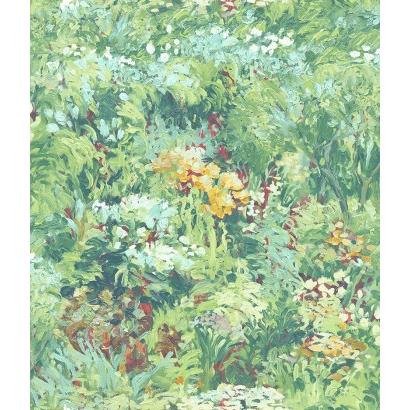 Seabrook Wallpaper FI70703 French Impressionist Floral Wallapper