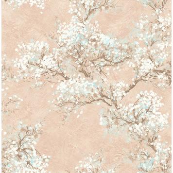 Seabrook Wallpaper FI71101 French Impressionist Cherry Blossoms Wallapper