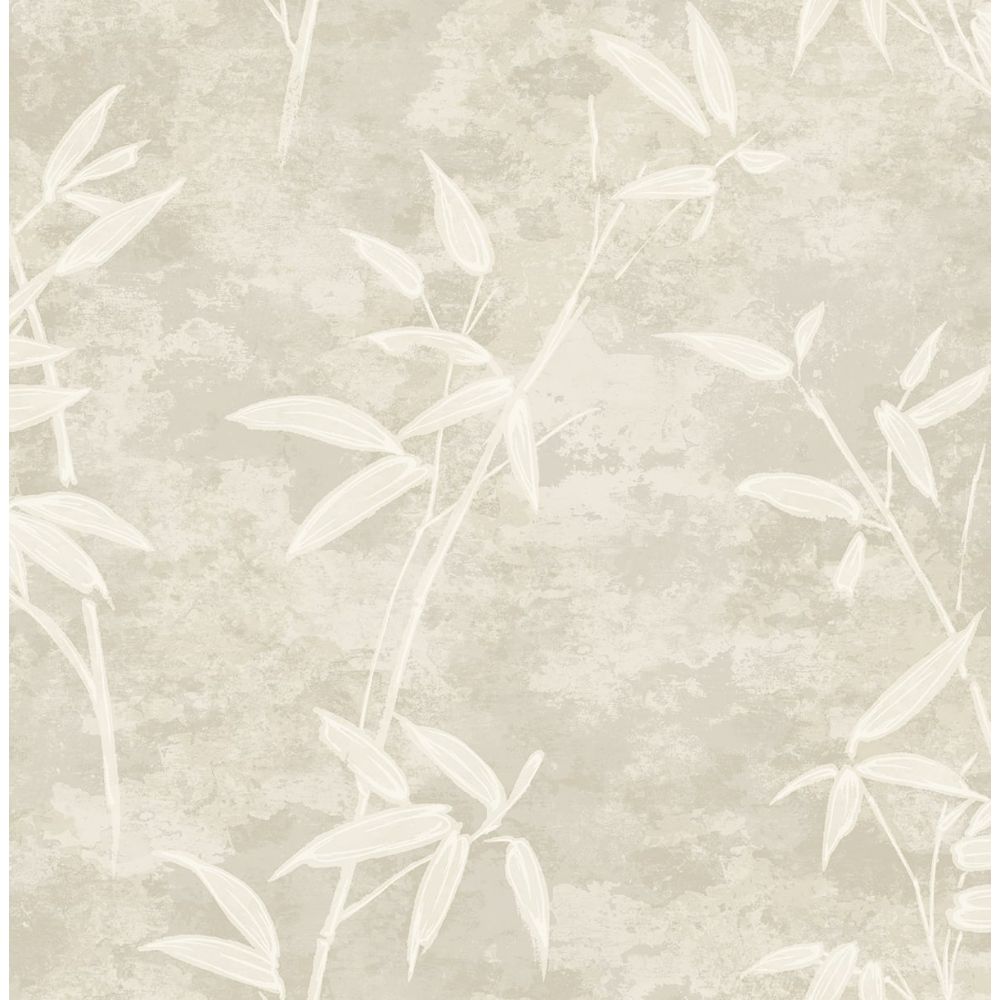 Seabrook Wallpaper JP10907 Honshu Bamboo Wallpaper in Warmstone