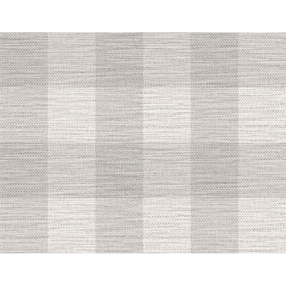 Seabrook Wallpaper LN10808 Rugby Gingham Wallpaper in Cove Gray