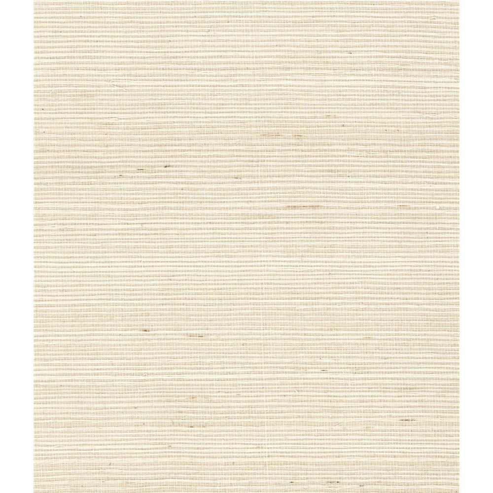 Seabrook Wallpaper LN11810 Sisal Grasscloth Wallpaper in Ivory