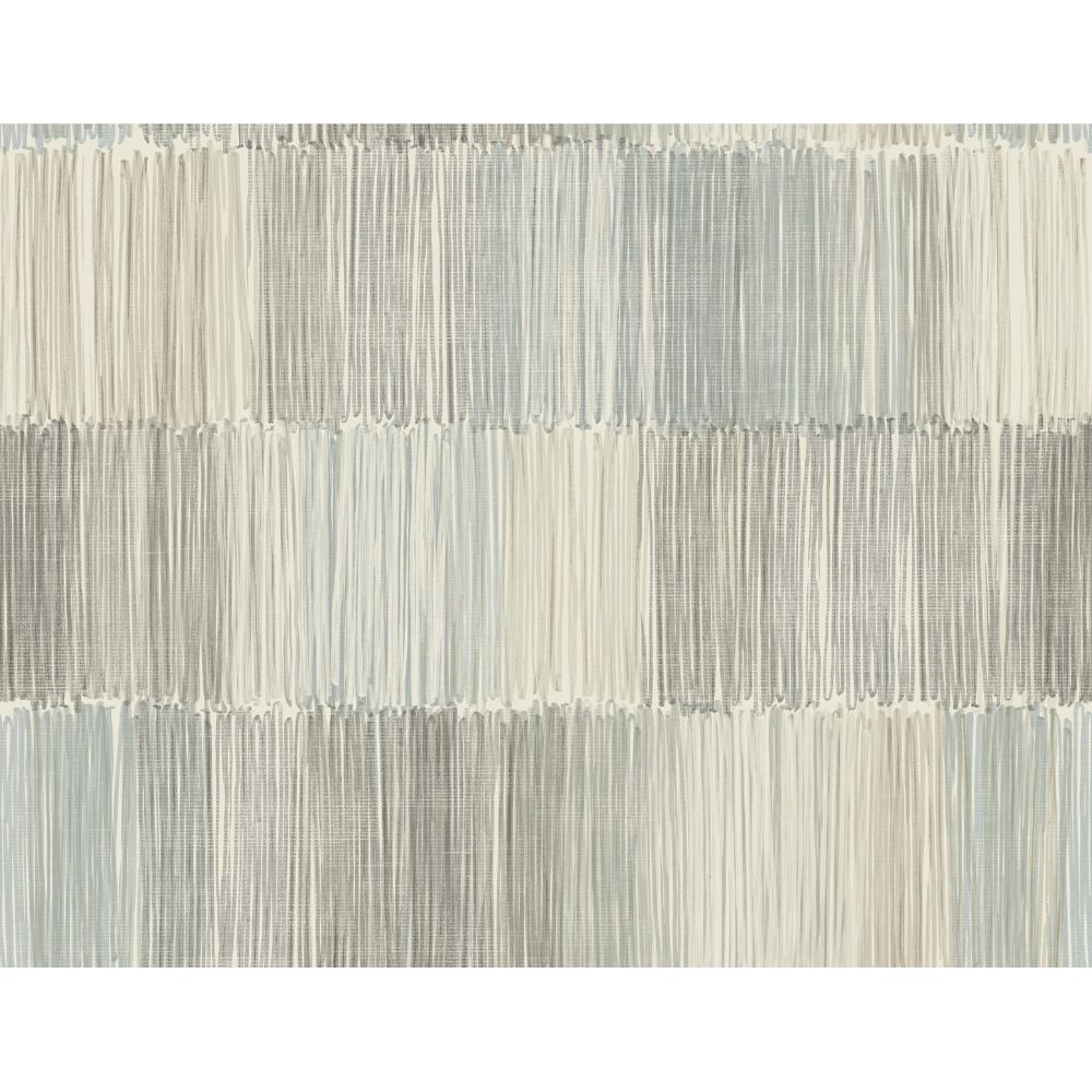 Seabrook Wallpaper LN40307 Arielle Abstract Stripe Wallpaper in Haze