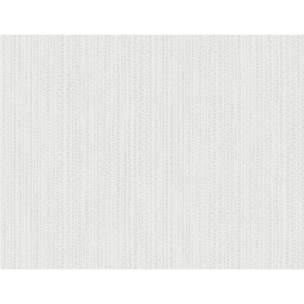 Seabrook Designs LW50710 Living with Art Cardboard Faux Wallpaper in Metallic Pearl and Fog