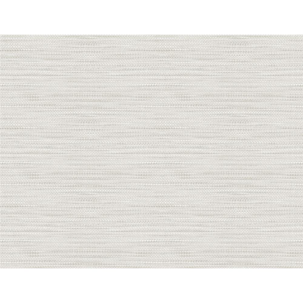 Seabrook Designs LW50800 Living with Art Toweling Faux Linen Wallpaper in Winter Fog
