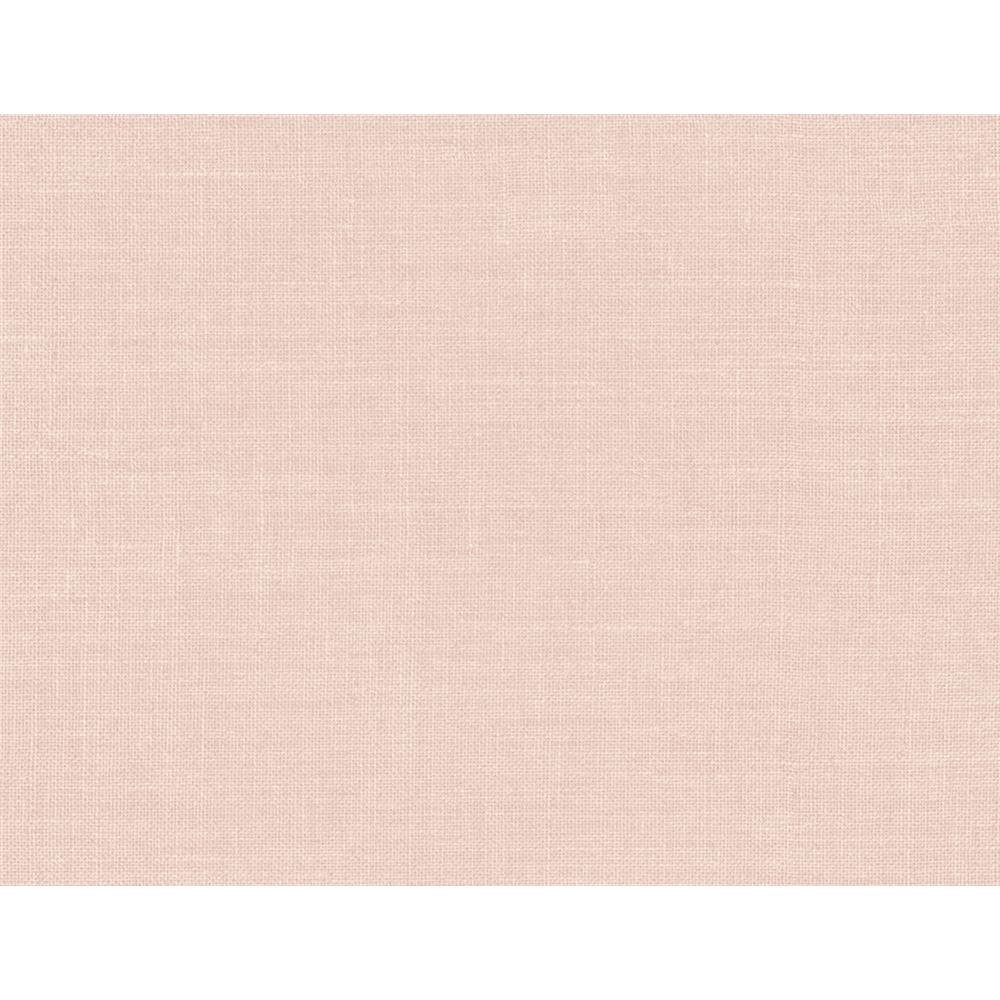 Seabrook Designs LW51101 Living with Art Hopsack Embossed Vinyl Wallpaper in Lightly Pink