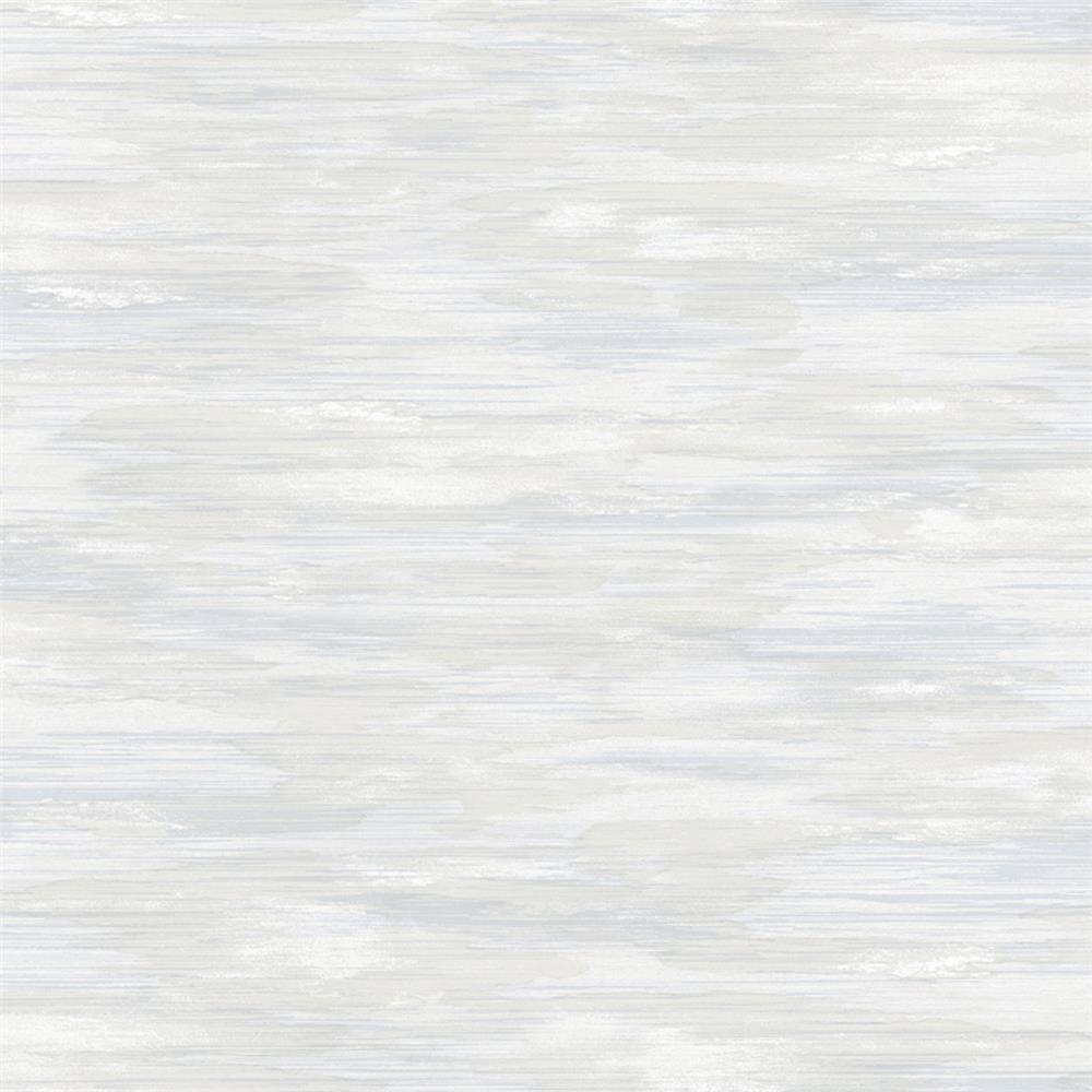 Seabrook Designs LW51402 Living with Art Stria Wash Wallpaper in Blue Mist