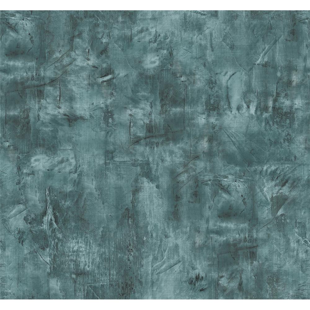 Seabrook Designs LW51704 Living with Art Rustic Stucco Faux Wallpaper in Emerald