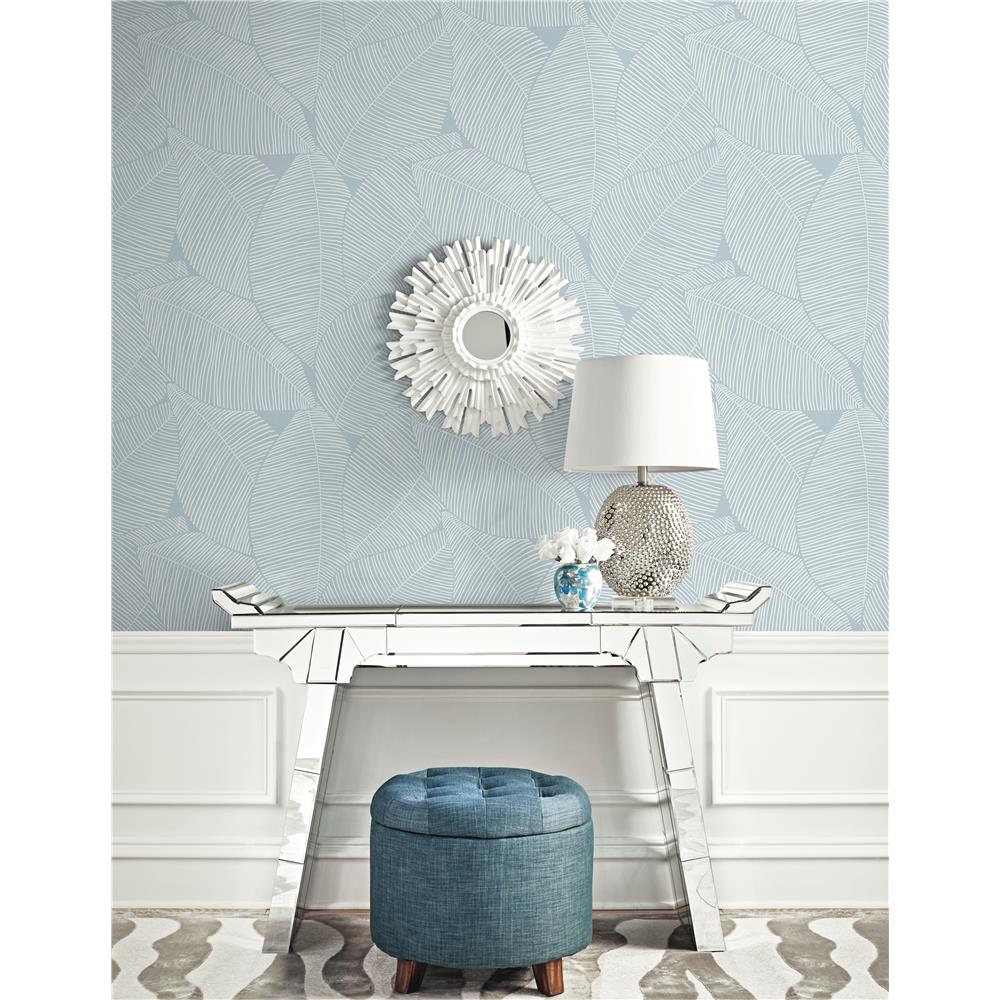 MB31302 - Seabrook Wallpaper MB31302 Beach House Summer Magnolia Blue ...